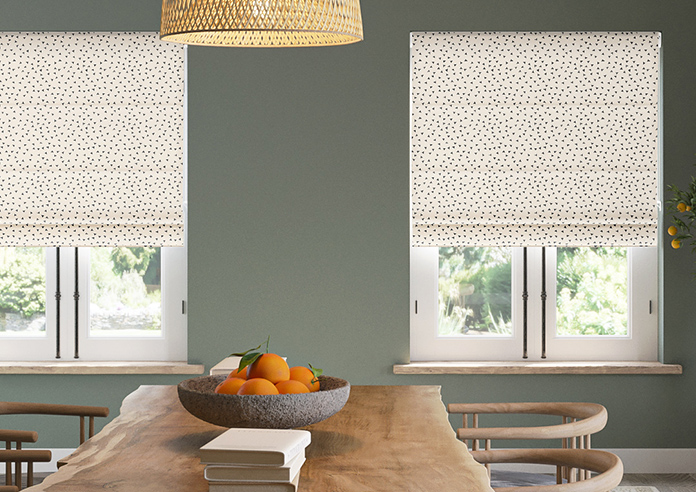 Confetti, Cornsilk - Twist&Fit Roman Blind - Image 3